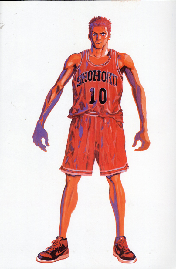 Otaku Gallery  / Art Books / Slam Dunk - Illustration Book / 004.jpg